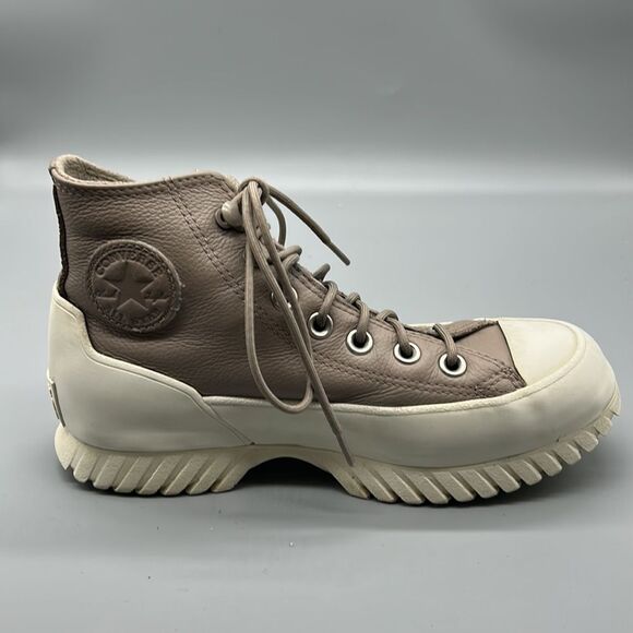 WOMEN'S SIZE 6 CHUCK TAYLOR ALL STAR LUGGED WINTER HIGH 'HUMMUS' - Picture 2 of 10